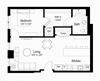 Rialto Apartments A2 Floor Plan